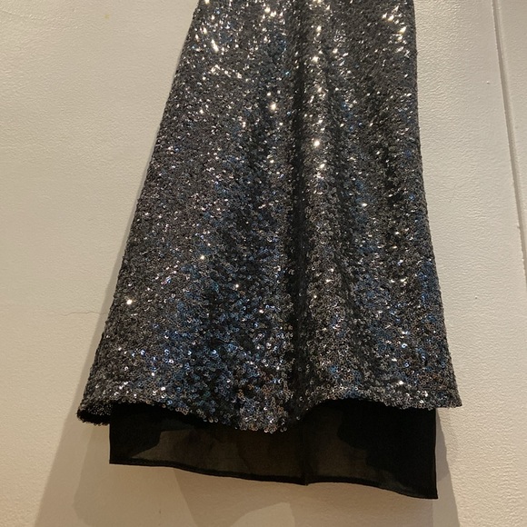 Stunning Black sequin dress Zara W & B collection 🇧🇬 Made in Bulgarie 🇧🇬 - Picture 9 of 15